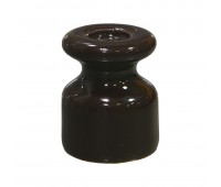 Изолятор керамика коричневый 19х24 Lindas