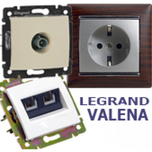 Розетки и выключатели серии Legrand Valena